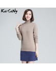 Sweter z golfem kobiety Plus rozmiar wełniany, długi rękaw damski sweter z kaszmiru kobiety Pull Femme Hiver swetry damskie 2019