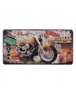Klub ścienny garaż USA Vintage Metal malarstwo tabliczka emaliowana plakietki emaliowane Route 66 numer samochodu tablica rejest
