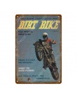 TT Isle Of Man metalowy plakat Retro wyścigi motocyklowe tablica ścienna artystyczny obraz płyta Pub Bar garaż Home Decor Vintag