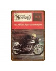 TT Isle Of Man metalowy plakat Retro wyścigi motocyklowe tablica ścienna artystyczny obraz płyta Pub Bar garaż Home Decor Vintag