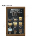 Znak kawy Vintage metalowa plakietka z napisem metalowa klasyczna ściana Decor na kuchenna kawa Bar Cafe retro znak z cyny metal