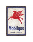 Vintage Motor Oil benzyna metalowe tabliczki plakat na blasze bar retro Pub wystrój garażu stacja benzynowa dekoracyjna tablica 