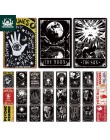 Tarot metalowy plakat tablica Metal Vintage medium metalowy znak znak blaszany dekoracje ścienne do wróżenia sklep metalowy obra