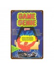 Gra Genie Gaming plakat Gamer naklejki ścienne Vintage artystyczny obraz tablica dla klubu dzieci pokój Game Center Home Decor m
