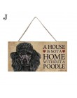 Nieśmiertelniki prostokątny drewniany tag dla zwierząt domowych akcesoria dla psów piękny przyjaźń zwierząt znak tablice rustyka