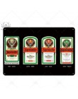 Jagermeister metalowy znak znaki blaszane metalowa płytka tablica metalowa Vintage Pub Bar człowiek jaskinia dekoracje ścienne