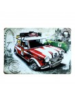 Dekoracja Retro samochód metalowa płytka Vintage metalowy znak blaszany Retro tablica plakat Bar Pub Club Wall Home Decor plakat