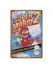 Japonia plakat z gry wideo Nintendo Power Super Mario naklejka ścienna Sega gry gracza ściana artystyczny obraz tablica wystrój 