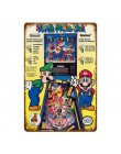 Japonia plakat z gry wideo Nintendo Power Super Mario naklejka ścienna Sega gry gracza ściana artystyczny obraz tablica wystrój 