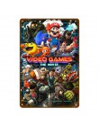 Japonia plakat z gry wideo Nintendo Power Super Mario naklejka ścienna Sega gry gracza ściana artystyczny obraz tablica wystrój 
