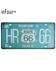 66 Route Group tablica rejestracyjna metalowa płytka numer samochodu znaki blaszane Bar Pub Cafe Home Decor metalowy znak garaż 