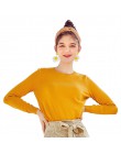SEMIR 2019 kaszmirowy sweter z dzianiny damskie swetry z golfem jesień zima podstawowe damskie swetry koreański styl Slim Fit cz