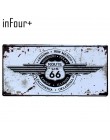 66 Route Group tablica rejestracyjna metalowa płytka numer samochodu znaki blaszane Bar Pub Cafe Home Decor metalowy znak garaż 