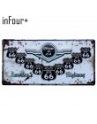 66 Route Group tablica rejestracyjna metalowa płytka numer samochodu znaki blaszane Bar Pub Cafe Home Decor metalowy znak garaż 