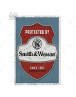Pistolety Vintage znak puszka tablica metalowa Vintage Retro metalowy znak dekoracje ścienne dla człowieka jaskinia pistolet skl