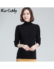 Sweter z golfem kobiety Plus rozmiar wełniany, długi rękaw damski sweter z kaszmiru kobiety Pull Femme Hiver swetry damskie 2019