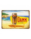 Klasyczny napój piwo metalowy plakat whisky tablica Vintage Pub znaki blaszane dekoracje ścienne dla Bar Club Man jaskinia płytk