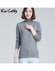 Sweter z golfem kobiety Plus rozmiar wełniany, długi rękaw damski sweter z kaszmiru kobiety Pull Femme Hiver swetry damskie 2019