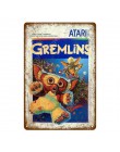 Gra Genie Gaming plakat Gamer naklejki ścienne Vintage artystyczny obraz tablica dla klubu dzieci pokój Game Center Home Decor m