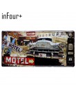 66 Route Group tablica rejestracyjna metalowa płytka numer samochodu znaki blaszane Bar Pub Cafe Home Decor metalowy znak garaż 