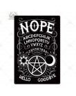 Tarot metalowy plakat tablica Metal Vintage medium metalowy znak znak blaszany dekoracje ścienne do wróżenia sklep metalowy obra