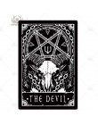 Tarot metalowy plakat tablica Metal Vintage medium metalowy znak znak blaszany dekoracje ścienne do wróżenia sklep metalowy obra