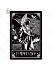 Tarot metalowy plakat tablica Metal Vintage medium metalowy znak znak blaszany dekoracje ścienne do wróżenia sklep metalowy obra