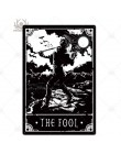 Tarot metalowy plakat tablica Metal Vintage medium metalowy znak znak blaszany dekoracje ścienne do wróżenia sklep metalowy obra