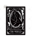 Tarot metalowy plakat tablica Metal Vintage medium metalowy znak znak blaszany dekoracje ścienne do wróżenia sklep metalowy obra