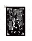 Tarot metalowy plakat tablica Metal Vintage medium metalowy znak znak blaszany dekoracje ścienne do wróżenia sklep metalowy obra