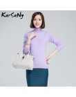 Sweter z golfem kobiety Plus rozmiar wełniany, długi rękaw damski sweter z kaszmiru kobiety Pull Femme Hiver swetry damskie 2019