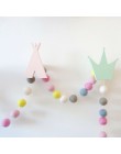 30 sztuk DIY filcowe kule z wełny 2cm Handmade dzieci dekoracja ścienna do pokoju wiszące przedszkole Pom Pom Garland najlepsze 