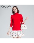 Sweter z golfem kobiety Plus rozmiar wełniany, długi rękaw damski sweter z kaszmiru kobiety Pull Femme Hiver swetry damskie 2019