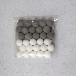 30 sztuk DIY filcowe kule z wełny 2cm Handmade dzieci dekoracja ścienna do pokoju wiszące przedszkole Pom Pom Garland najlepsze 