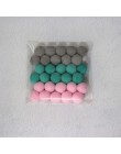 30 sztuk DIY filcowe kule z wełny 2cm Handmade dzieci dekoracja ścienna do pokoju wiszące przedszkole Pom Pom Garland najlepsze 