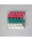 30 sztuk DIY filcowe kule z wełny 2cm Handmade dzieci dekoracja ścienna do pokoju wiszące przedszkole Pom Pom Garland najlepsze 