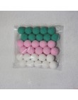 30 sztuk DIY filcowe kule z wełny 2cm Handmade dzieci dekoracja ścienna do pokoju wiszące przedszkole Pom Pom Garland najlepsze 