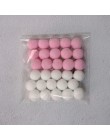 30 sztuk DIY filcowe kule z wełny 2cm Handmade dzieci dekoracja ścienna do pokoju wiszące przedszkole Pom Pom Garland najlepsze 