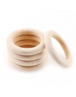 Naturalne kolorowe do diy 2-6cm drewniany naszyjnik z koralików złącza koła pierścionki koraliki niedokończona naturalna ściana 