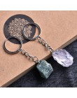 1 PC natural rose quartz brelok kryształ rock mineralnej biżuteria proste moda para dekoracji DIY prezent tendencja wisiorek