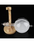Twórczy Globe-Shaped barometr chemiczny butelka pulpit stacja pogodowa prognoza pogody bombka przezroczysta barometr chemiczny H
