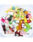 20 pc kapsel miniaturowy domek dla lalek Ornament Mini zabawki domu rzemiosła bajki Bonsai Decor ciasto dekoracje DIY akcesoria