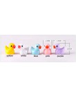 20 sztuk śliczne miniaturowa figurka ozdoby dla domu żółte kaczuszki figurka miniatura dla fairy garden wielkanoc decor Slime Ch