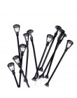 10 sztuk/zestaw Mini Decor lampa uliczna bajki miniatury ogrodowe mech do terrarium pulpit butelka ogród dekoracje z żywicy dla 