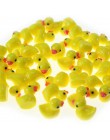 20 sztuk śliczne miniaturowa figurka ozdoby dla domu żółte kaczuszki figurka miniatura dla fairy garden wielkanoc decor Slime Ch