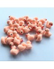 20 sztuk śliczne miniaturowa figurka ozdoby dla domu żółte kaczuszki figurka miniatura dla fairy garden wielkanoc decor Slime Ch