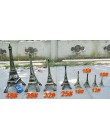 5 cm-48 cm antyki odcień brązu Curio wieża eiffla w paryżu figurka statua metalowe rzemiosła Vintage Model Decor do dekoracji śl