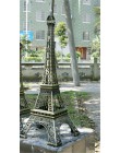 5 cm-48 cm antyki odcień brązu Curio wieża eiffla w paryżu figurka statua metalowe rzemiosła Vintage Model Decor do dekoracji śl
