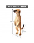 Symulacja wiewiórka słoń papuga Wombat figurka zwierzątka home decor miniaturowe bajkowe akcesoria do dekoracji ogrodu rysunek