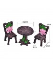 Najnowszy miniaturowa ozdoba ogrodowa DIY Mushroom Craft Pot Fairy Articial trawnik na ślub dekoracje na przyjęcie bożonarodzeni